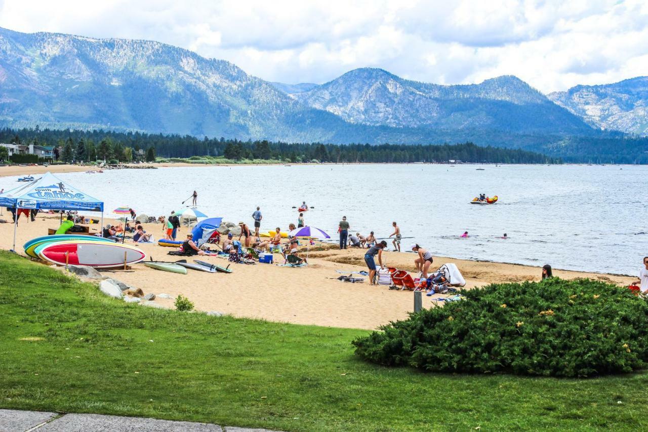 Waterfront Apres' Ski Cabin Vila South Lake Tahoe Exterior foto